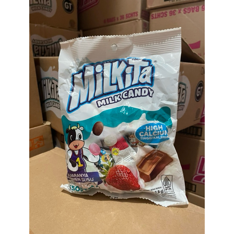 

Milkita Bag permen candy isi 40pcs