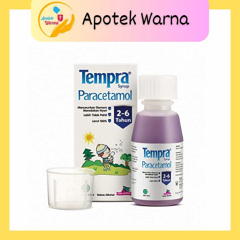 TEMPRA SIRUP ANGGUR 60 ML  |  TEMPRA SIRUP ANGGUR 30 ML  |  TEMPRA SIRUP ANGGUR 100 ML USIA 2 - 6 TA