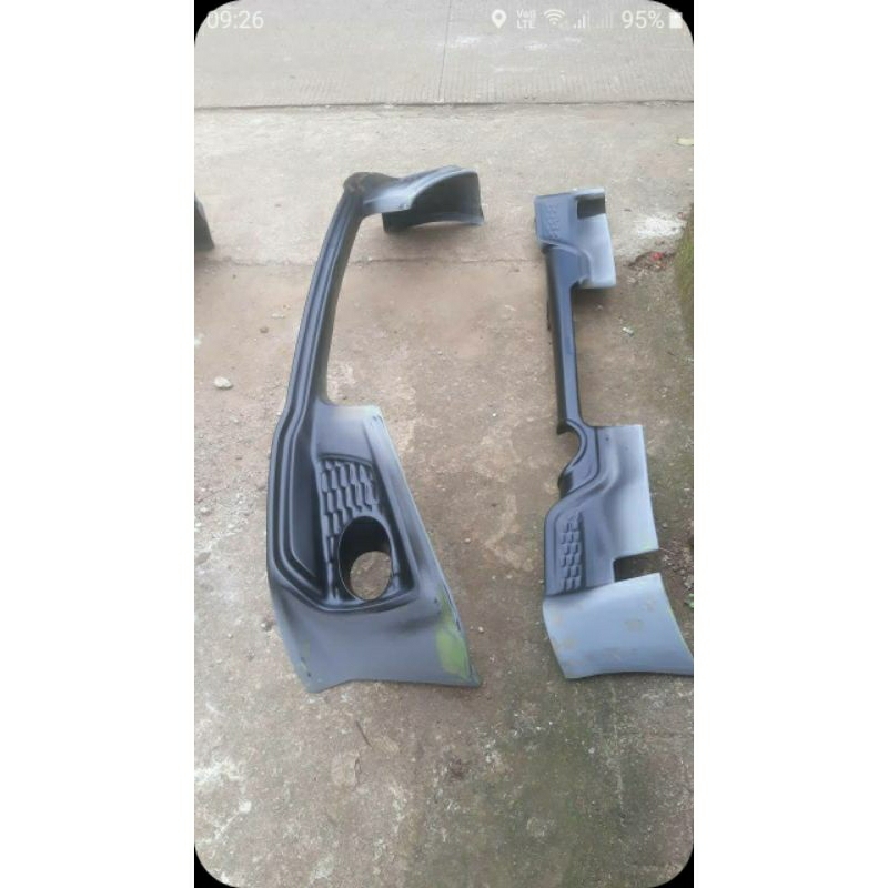 BODYKIT ADD ON DEPAN BELAKANG YARIS 2012
