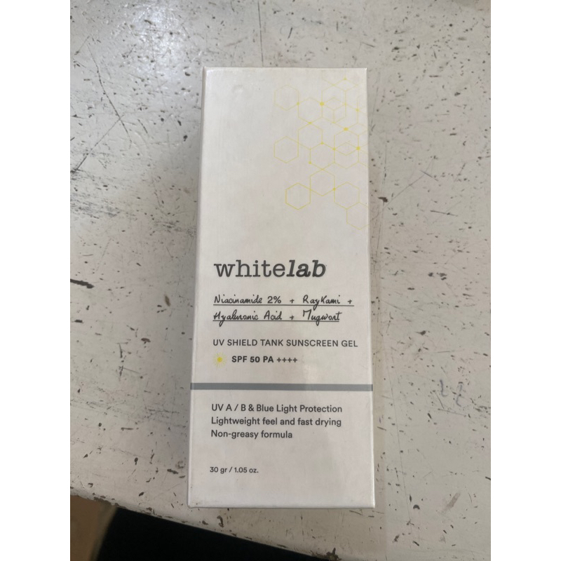 Whitelab UV Shield Tank sunscreen gel SPF 50++ PA++++ Sunblock Sunscreen WHITELAB whitelab