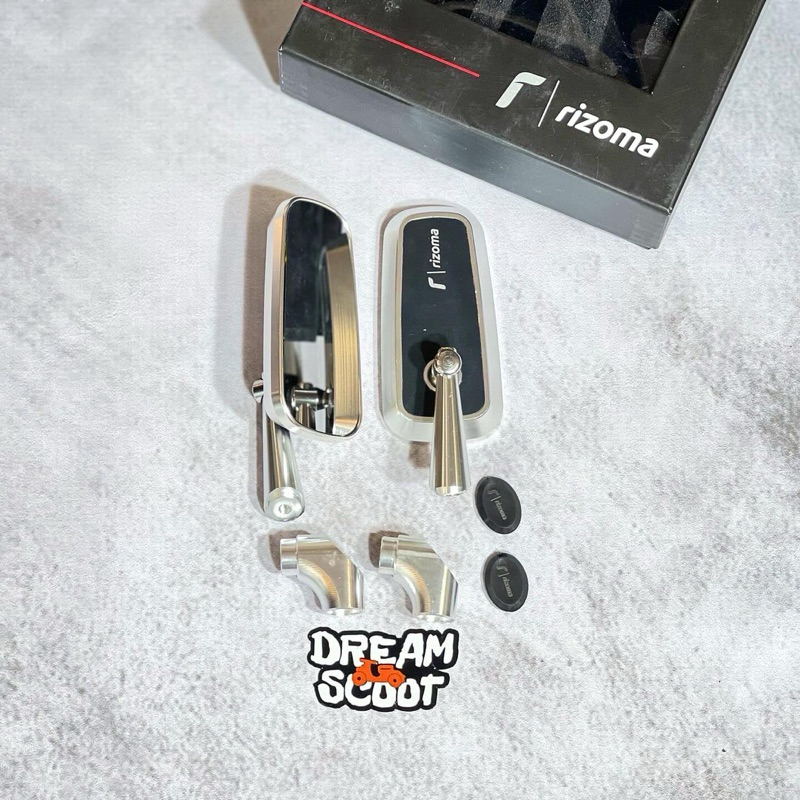 Spion Rizoma H2C Silver Series Universal Vespa Matic Vespa Sprint Vespa S Vespa LX Vespa Primavera V