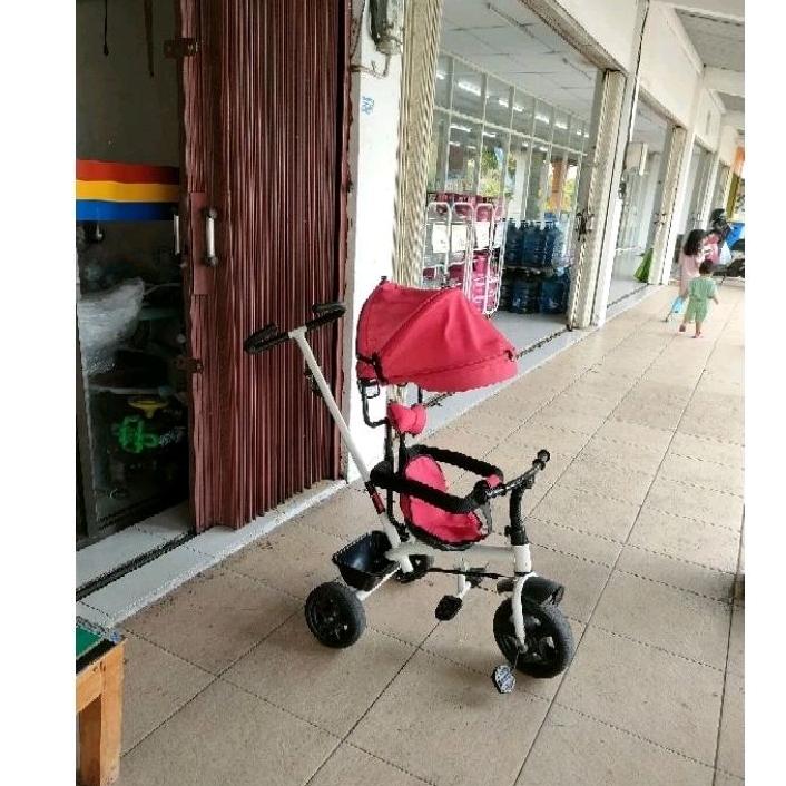 sepeda anak roda 3 iora family royal stroller kereta dorong babywalker pushwalker bouncer apolo ayun