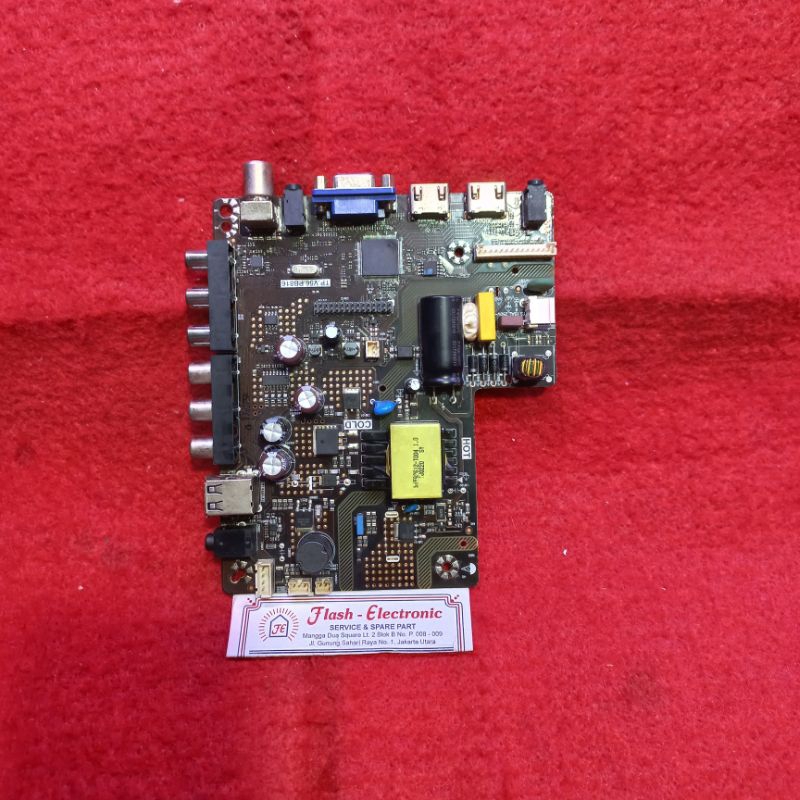MB CHANGHONG L32G4A MOTHERBOARD - MESIN TV- MOBO - MB TV LED CHANGHONG L32G4A