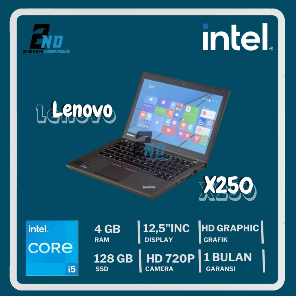 Laptop Lenovo Thinkpad X250 Core i5 Gen 4