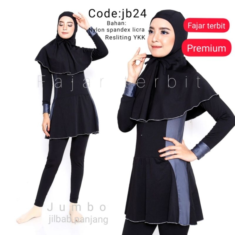JUMBO Baju renang wanita JUMBO ,Baju renang muslimah dewasa jumbo