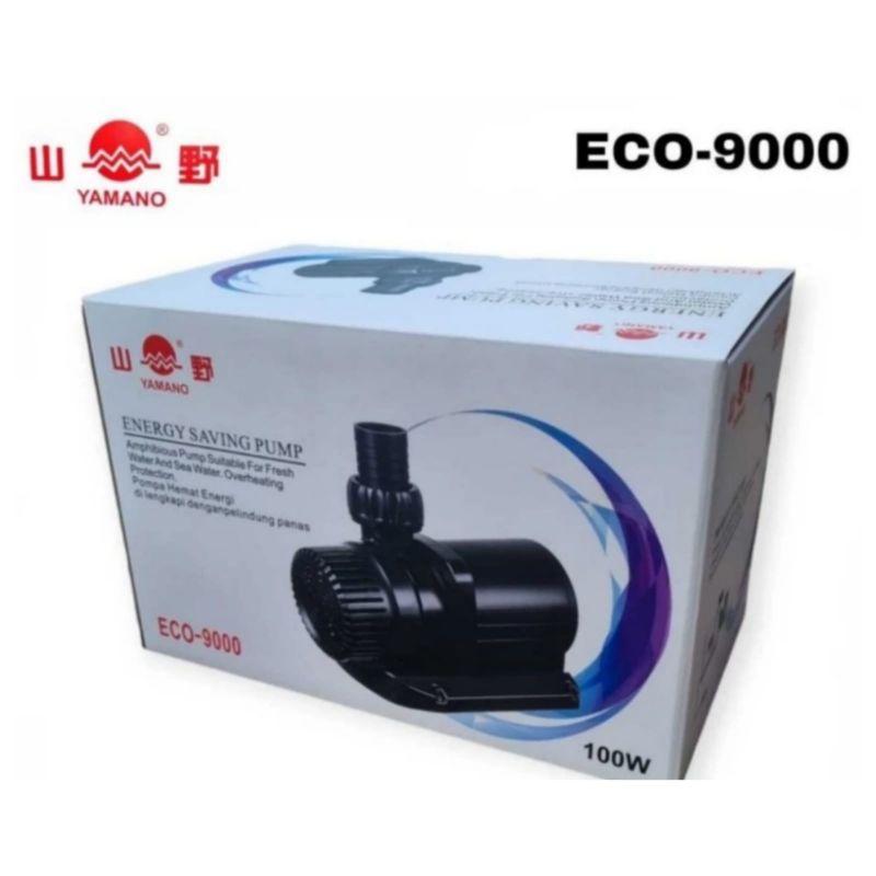 POMPA AIR KOLAM IKAN KOI YAMANI ECO 9000 / POMPA HIDROPONIK -POMPA AIR MANCUR YAMANO ECO9000