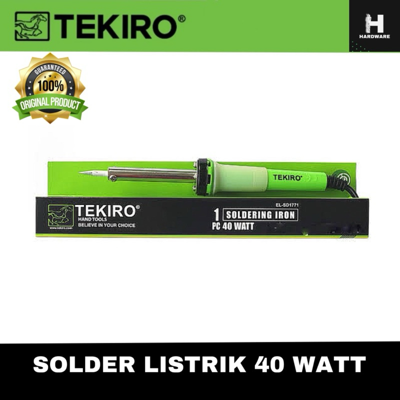TEKIRO || SOLDER LISTRIK - SOLDERING 40 & 60 WATT || 100% ORIGINAL