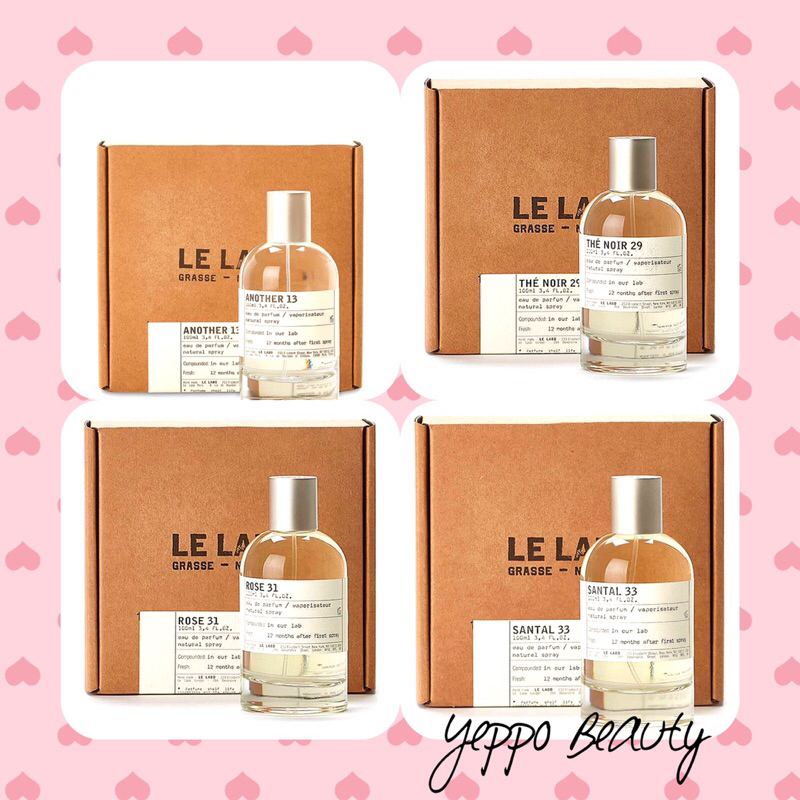 Parfum LE LABO 100ml | Another 13 The Noir 29 Rose 31 Santal 33 - Another 13  - The Noir 29 - Rose 3
