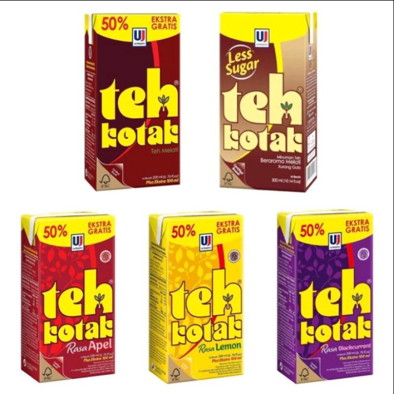 

JUAL TEH KOTAK SATUAN 200 ML HARGA MURAH