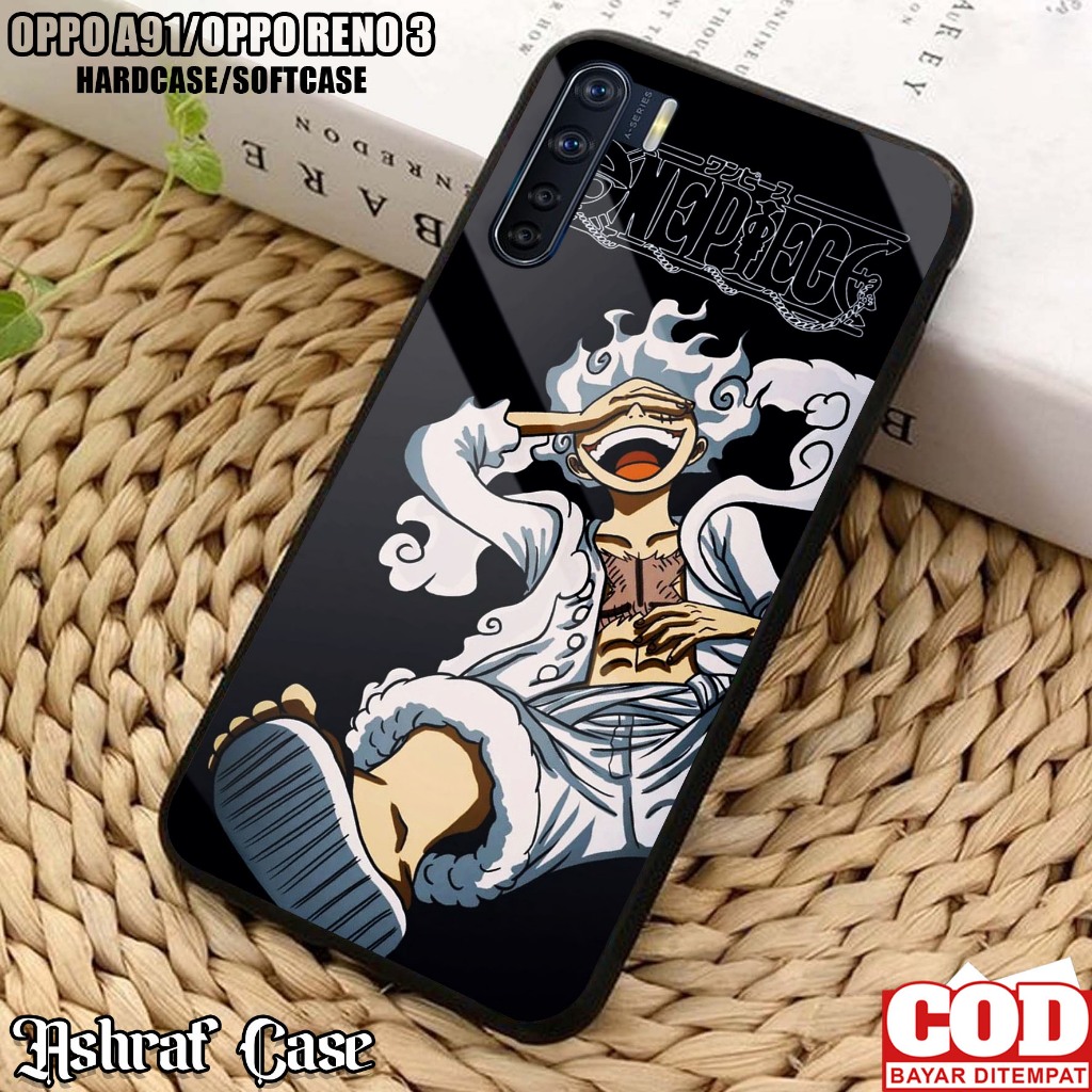 Case Oppo Reno 3 / Oppo A91 - Casing Hp Oppo A91 / Oppo Reno 3 ( LUFY002 ) Silikon Hp Oppo Reno 3 - 