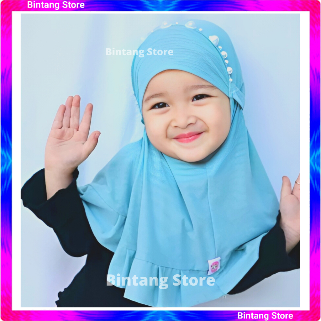 Kerudung Bayi 0 6 Bulan Up 2 Th Shelena Bulan Hijab Bayi Jilbab Anak Bayi Jilbab Bayi Perempuan 0 6 