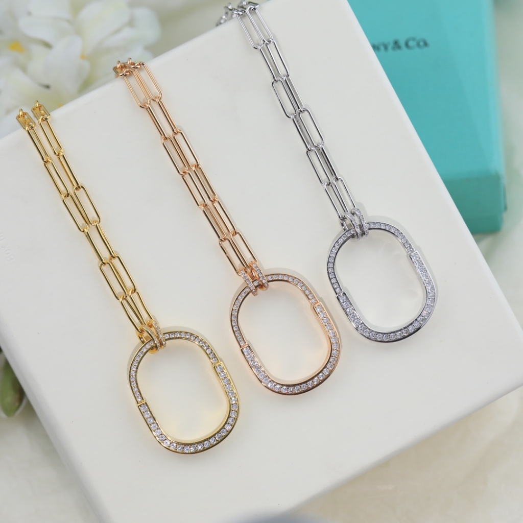 EMAS 17k AU 750 Kalung baru Tffn