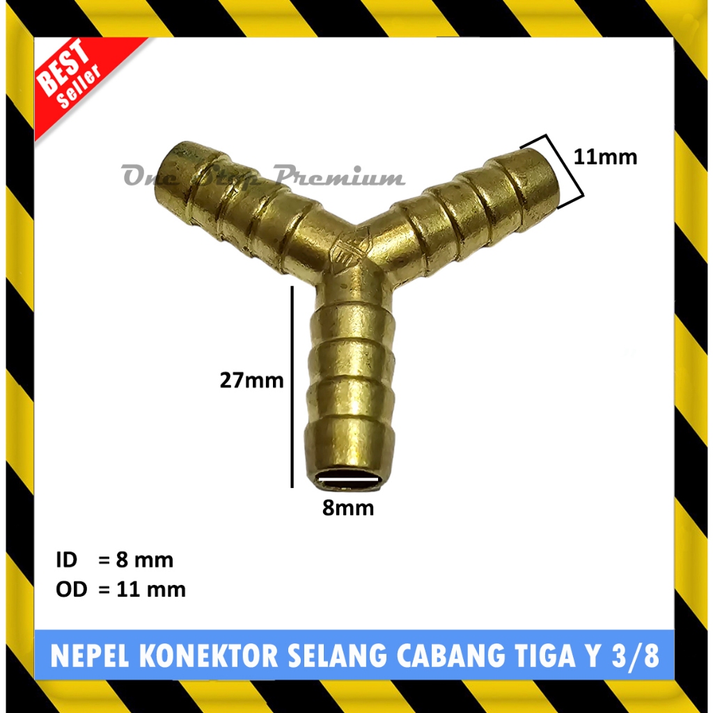 HOSE CONNECTOR KONEKTOR NEPEL KUNINGAN SAMBUNGAN PENYAMBUNG SELANG KOMPOR GAS AIR KOMPRESOR ANGIN CA