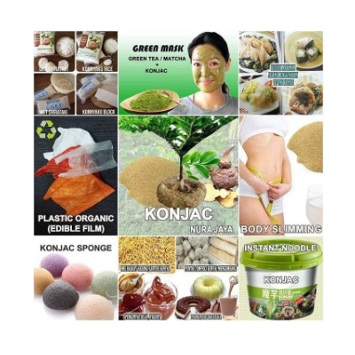 

Tepung Shirataki / Konyaku ( Konjac Glucomanan ) 500