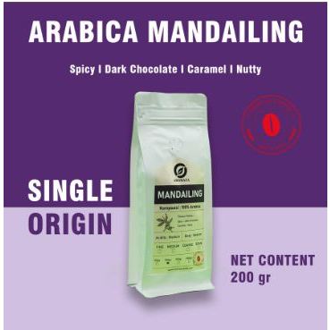 

AROMAYA Kopi Arabika Gayo Flores Toraja Mandailing Bali Jawa 200gr - ARABICA JAWA, Biji Kopi