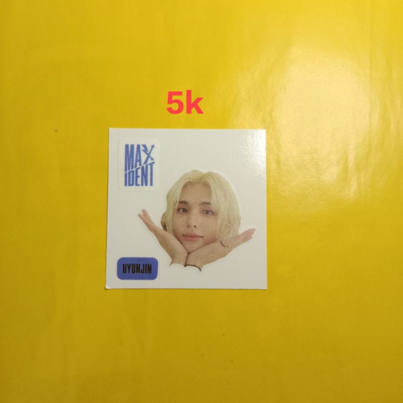 STICKER HYUNJIN (ALBUM MAXIDENT