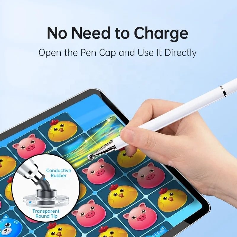 Stylus Pen 2 in 1 Universal Pulpen for Android/IOS/Windows/Tablet/Hp