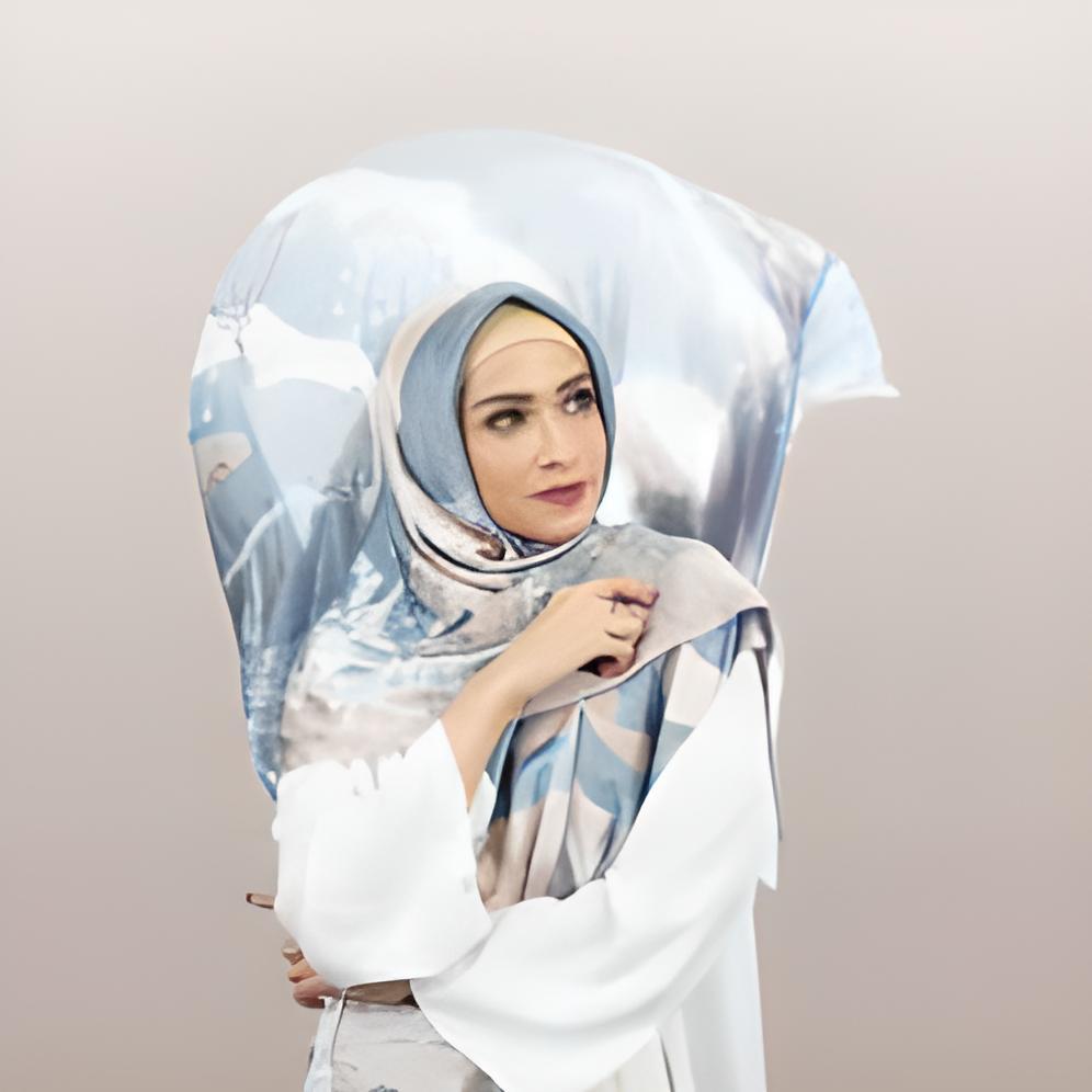 Hijab Daisha Nabawi Grey