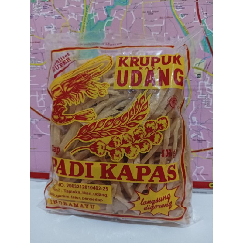 

Kerupuk Udang Padi kapas stik sirian 500gr