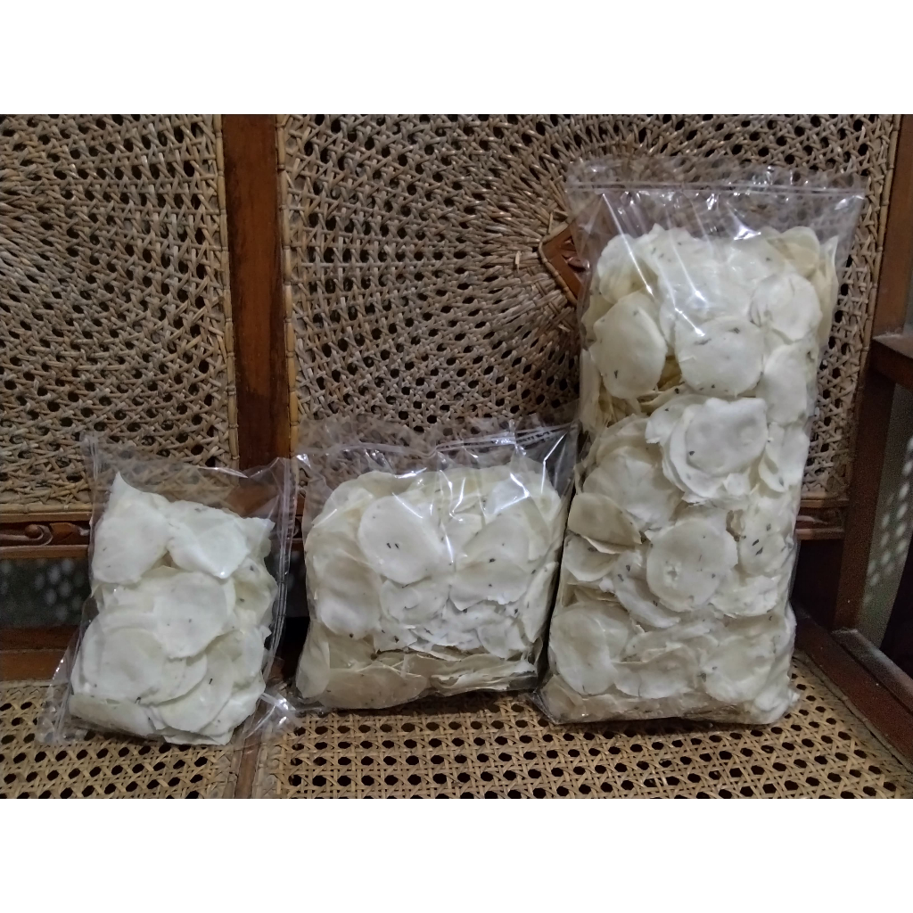 

[COD] Opak Koin Mentah Kucai Asli Wonosobo Super Tipis 5000 gr