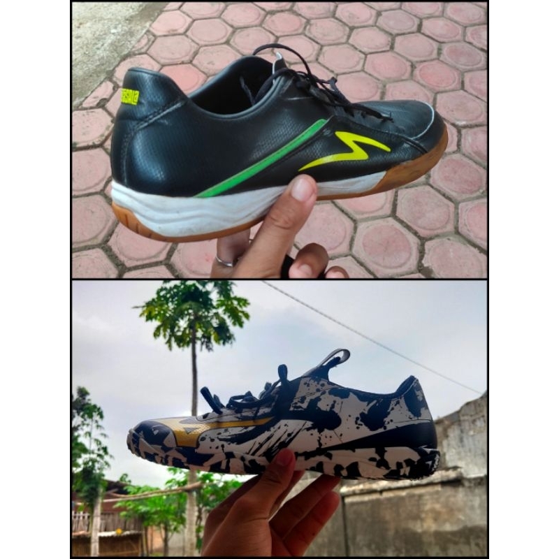 Specs metasala dan Mizuno basara sala pro in