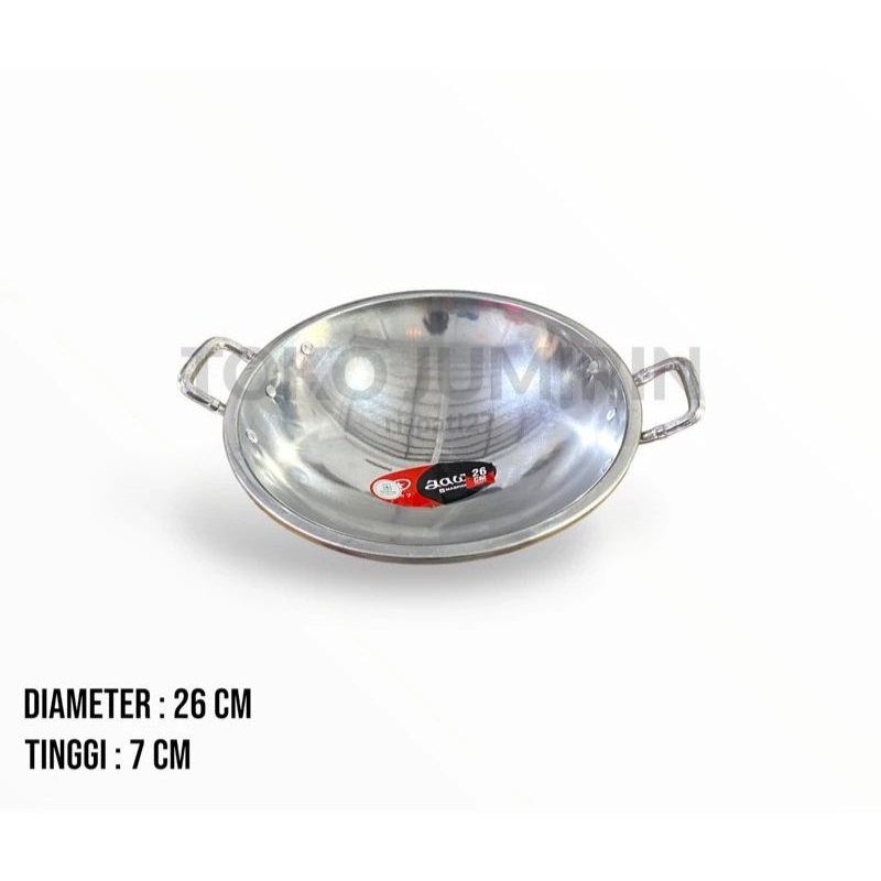 Wajan / Kuali Penggorengan Aluminium Jawa