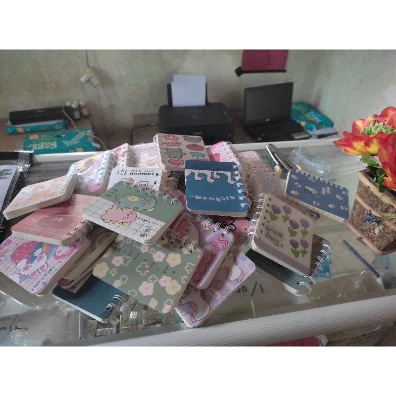 

mini book notebook buku tulis kecil