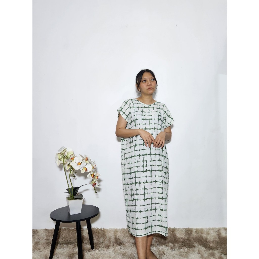 KITAKOE SEFA CASUAL MIDI DRESS LENGAN PENDEK
