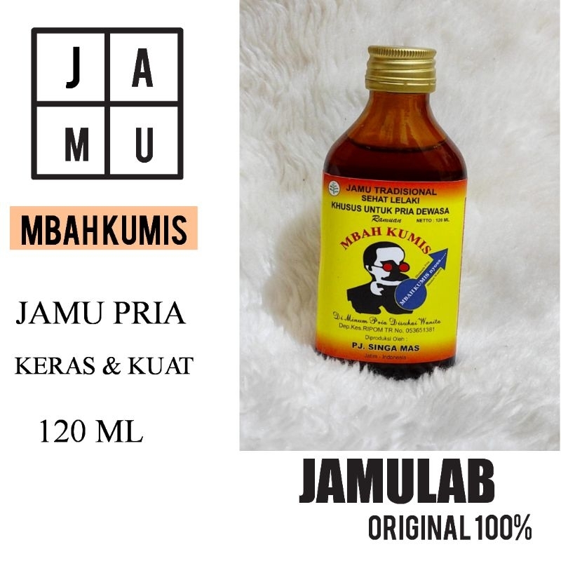 

Mbah Kumis Jamu Traditional Pria Sehat Kuat 120 ML