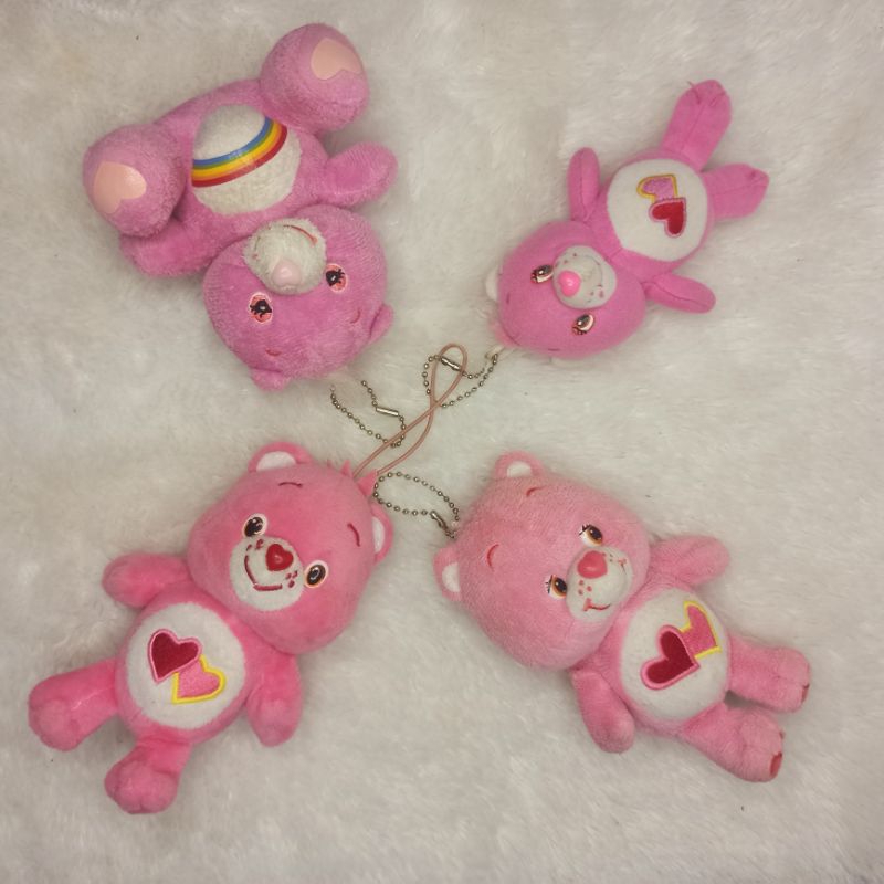 boneka ganci care bears cb pink plush doll
