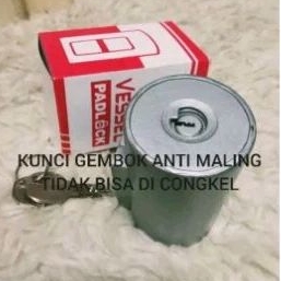 Gembok anti maling / gembok tabung / gembok ruko
