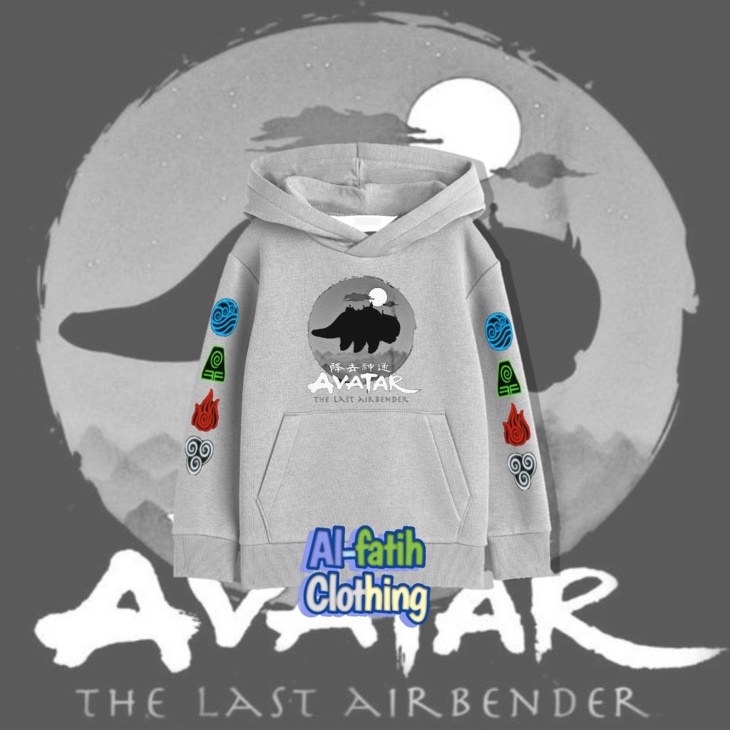 Hoodie anak Avatar The Last Airbender /Jaket anak Avatar The Last Airbender