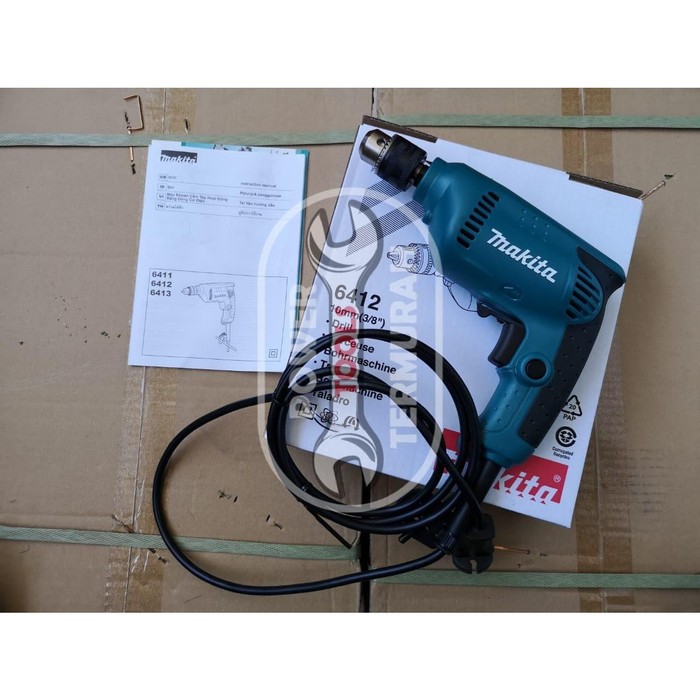 

MESIN BOR TANGAN BESI KAYU 10 MM MAKITA 6412 BOR MAKITA 6412 LISTRIK