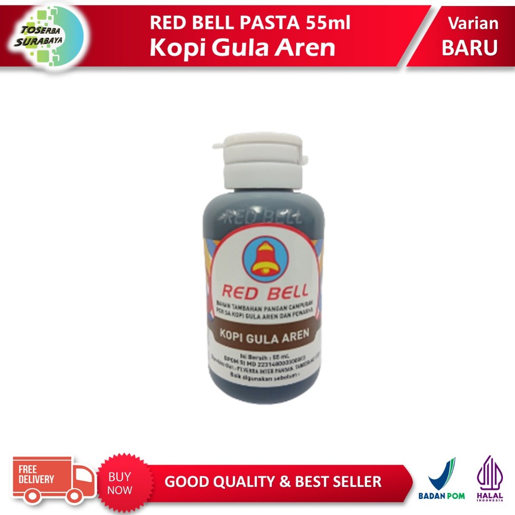 

REDBELL Pasta Rasa KOPI GULA AREN 55ml (BARU)