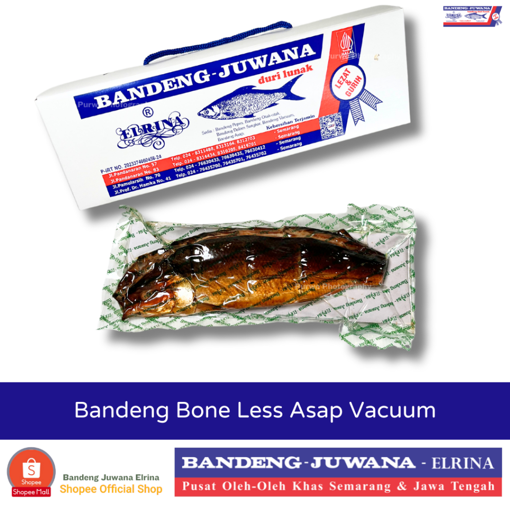 

Bandeng Bone Less Asap Vacuum 1 ekor