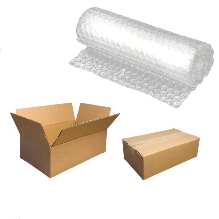 

Bubble Wrap Pack Box Packing Tambahan Pengiriman Pengaman Paket Aman - Box + Bubble