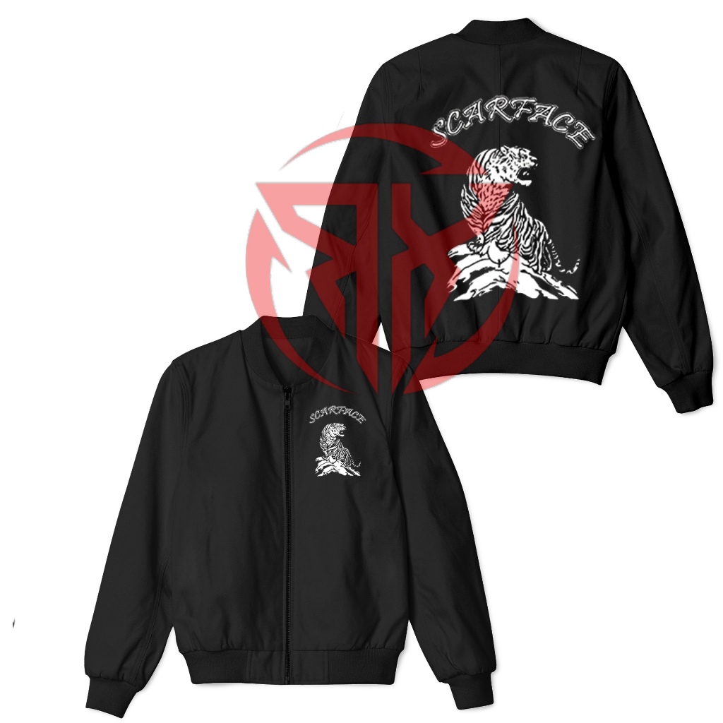 Jaket Bomber Scarface Kim Gu The Boss Manhwa Korea