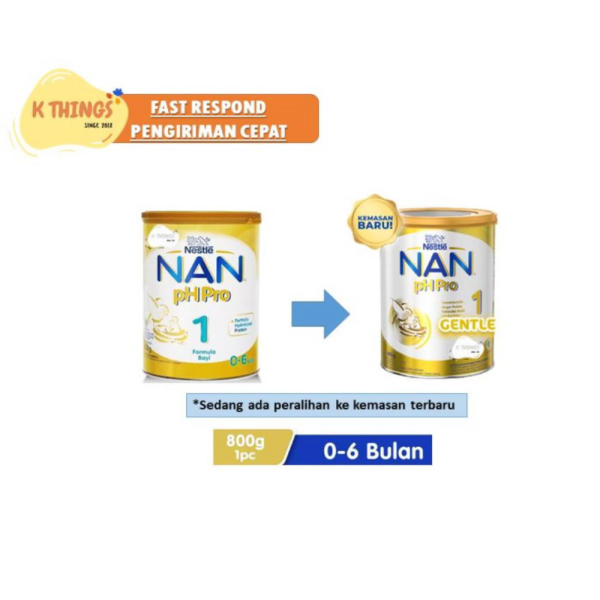 Unik NAN Kid pH Pro 1 Tin 800 gr Nestle Susu Alergi MURAH! - Mulus Murah