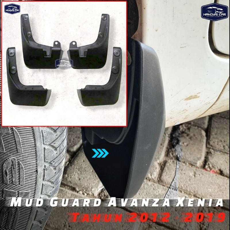 Mud Guard Kepet Roda Penahan Lumpur Avanza Xenia tahun 2012 - 2019