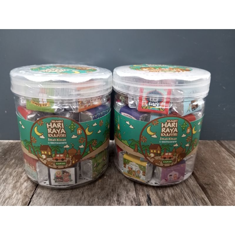 

Cokelat Dadu Isi Mede Toples 600ml