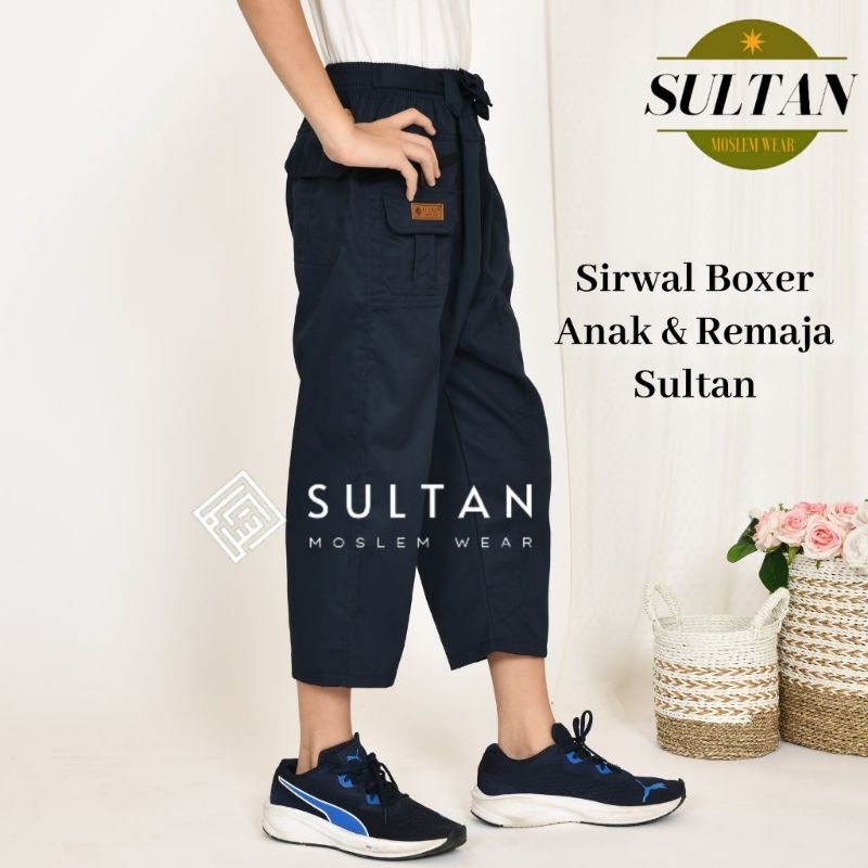 Sirwal Boxer Anak Remaja Laki Laki Celana Muslim
