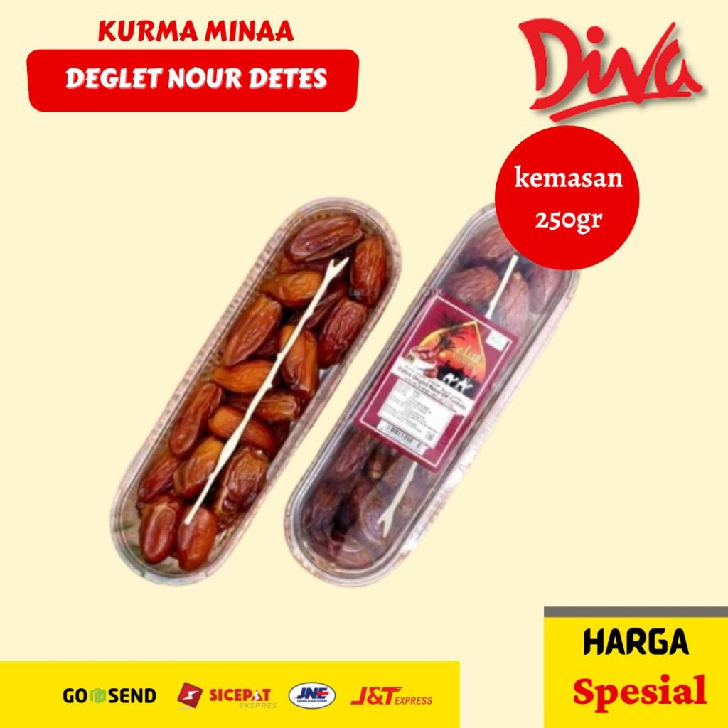 

Kurma Minaa 250gr | Deglet Nour PALM DATES