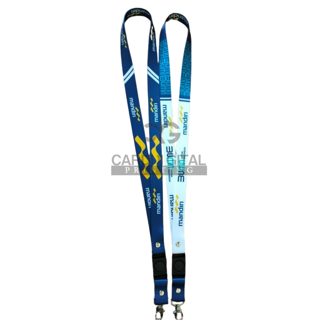 

Tali ID Card MANDIRI / Tali Lanyard printing MANDIRI