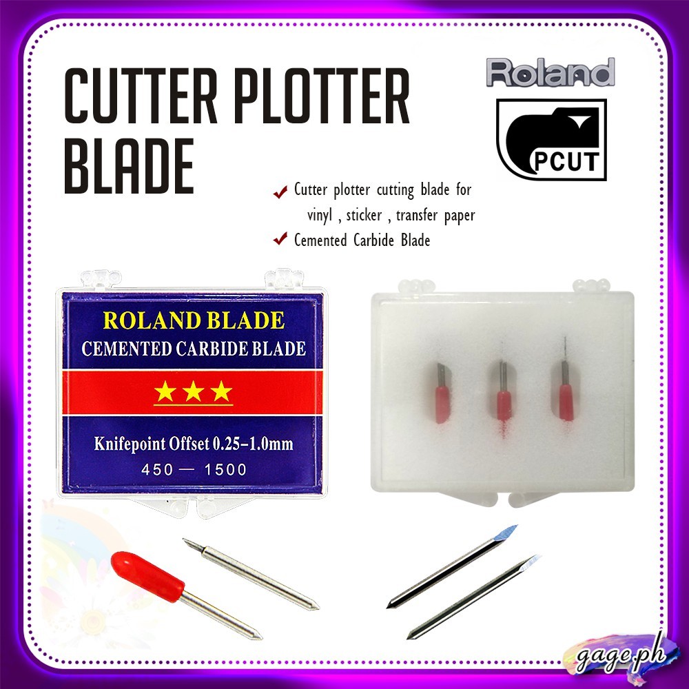 

Bilah untuk Mesin Pemotong Plotter || Pisau Roland / Pisau Pcut