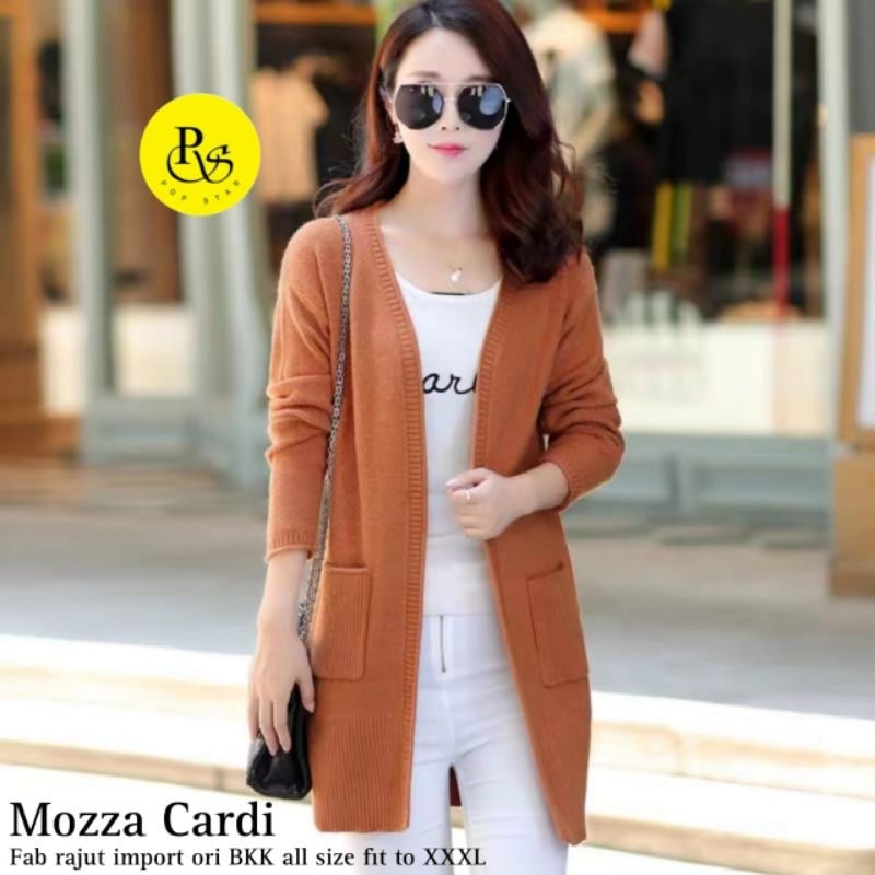 CARDIGAN RAJUT WANITA JUMBO/MOZZA/CARDIGAN WANITA RAJUT IMPORT JUMBO ALL SIZE FIT XXXL