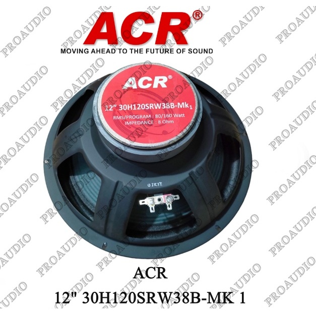 SPEAKER ACR 12 INC WOOFER 30H120SRW38B-MK1 NEW WOFER 12 INCH PRO NEW INCH IN 30H120SRW38B MK1 12IN 1