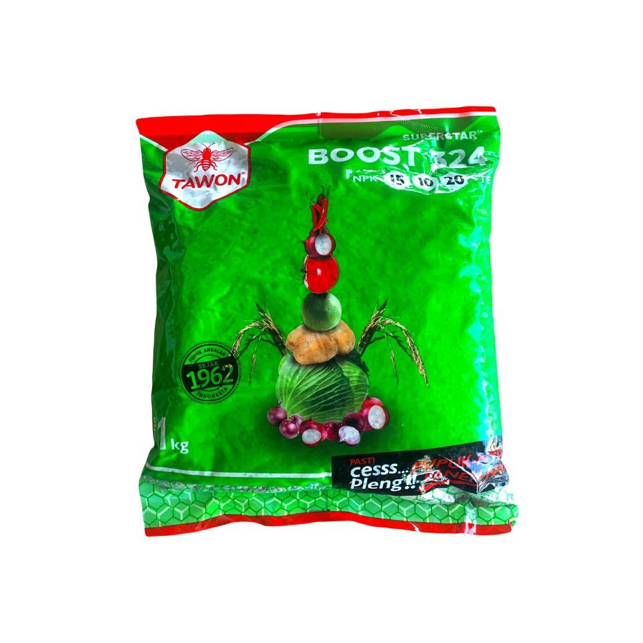 NPK 15-10-20 + TE BOOST 324 1KG Cap Tawon