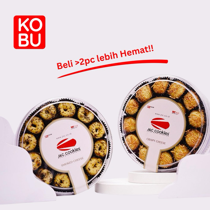 

J&C Cookies Kue Kering JNC Kemasan Regular Toples Plastik