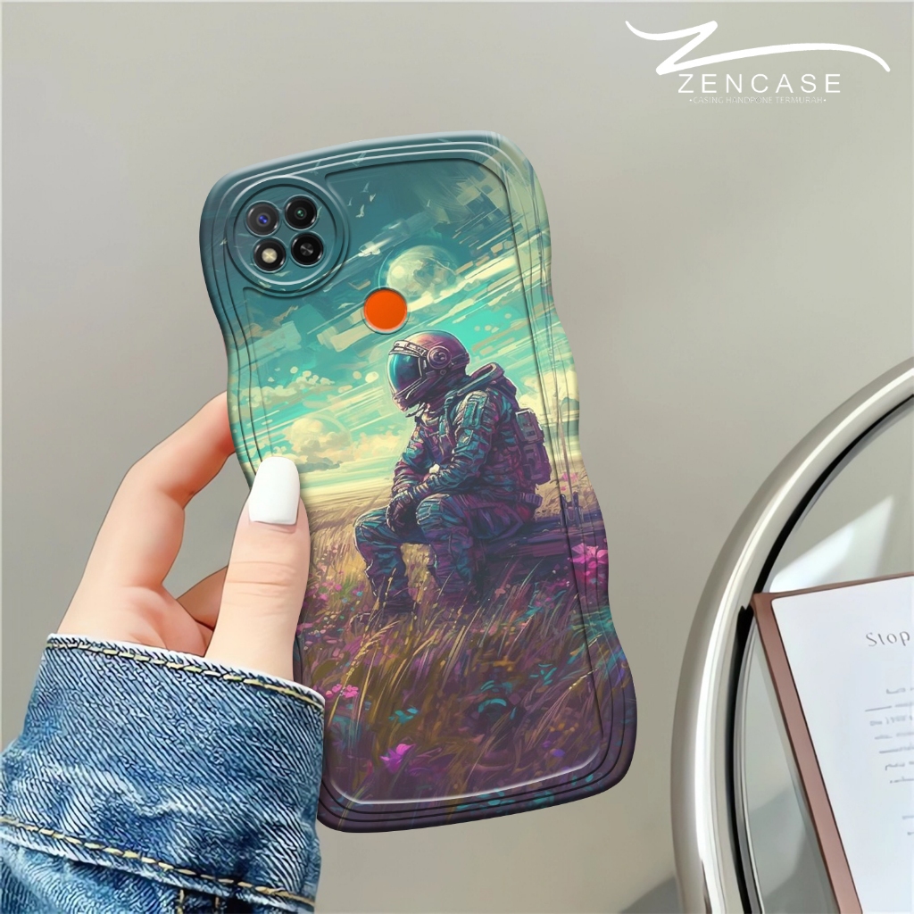 Softcase XIAOMI REDMI 9C GELOMBANG - Fashion Softcase - Casing XIAOMI REDMI 9C GELOMBANG - Softcase 