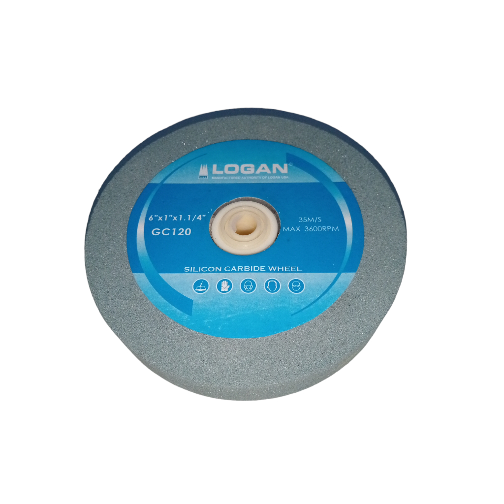 BATU HIJAU 6" LOGAN /BATU HIJAU GERINDA HIJAU DUDUK/BATU GURINDA DUDUK